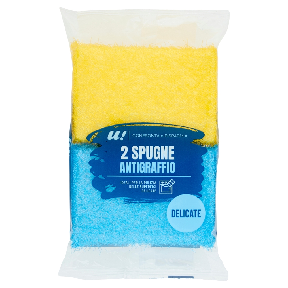2 Spugne Antigraffio Delicate U! Confronta e Risparmia
